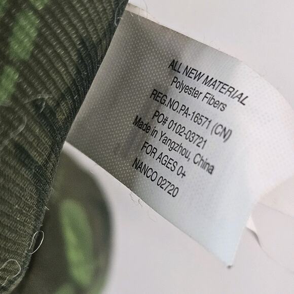 Nanco Green T-Rex Dinosaur 11" Plush Stuffie Tyrannosaurus Rex - Picture 10 of 10